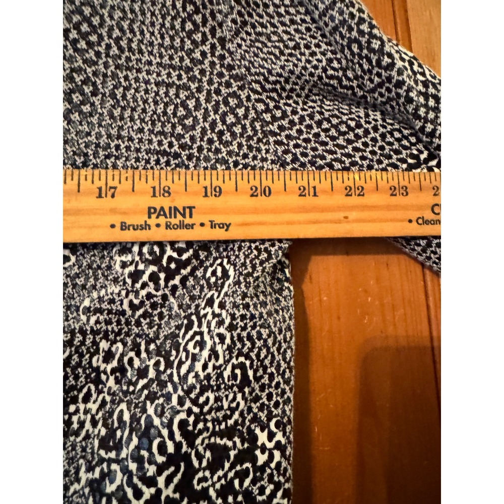 Lagenlook Black White Geometric Print Jacket and Layered Culotte Pant Set UNIQUE - Picture 12 of 15